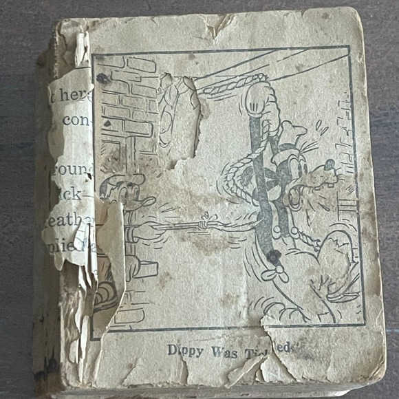 Vintage 1930's 05 Mini Books Popeye , Flash Gordon , Laurel & hardy, Donald Duck - Picture 11 of 12